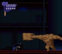 une photo d'Ã©cran de The Adventures of Batman and Robin sur Nintendo Super Nes